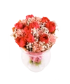 Red - Cream Bouquet