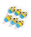 Minions Kuchen-Eis am Stiel