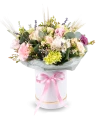 элегантная цветочная коробка