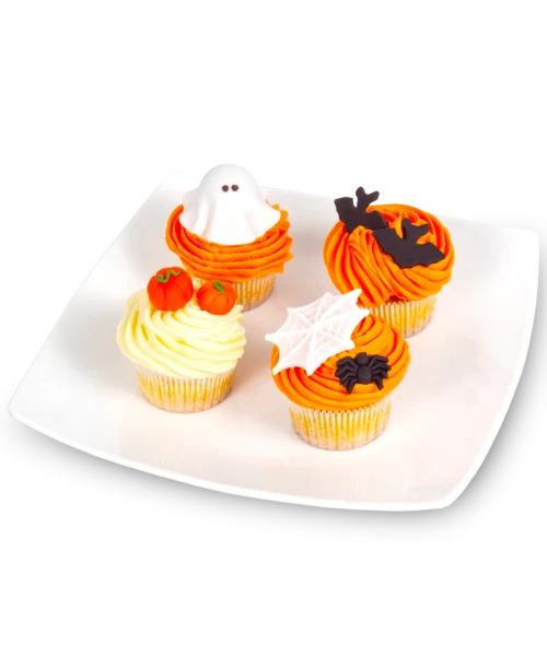 Halloweenské muffiny