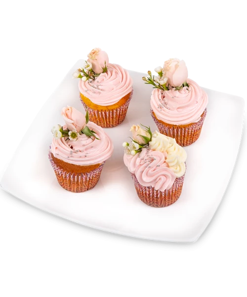 Cupcakes s růžemi